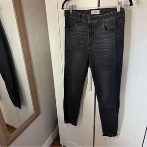 Abercrombie High Super Skinny Ankle Jeans, Sz 29/8R